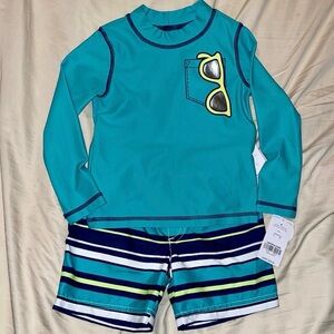Carter’s Toddler Boys Swim Set, 2-piece, 2T *NWT*
